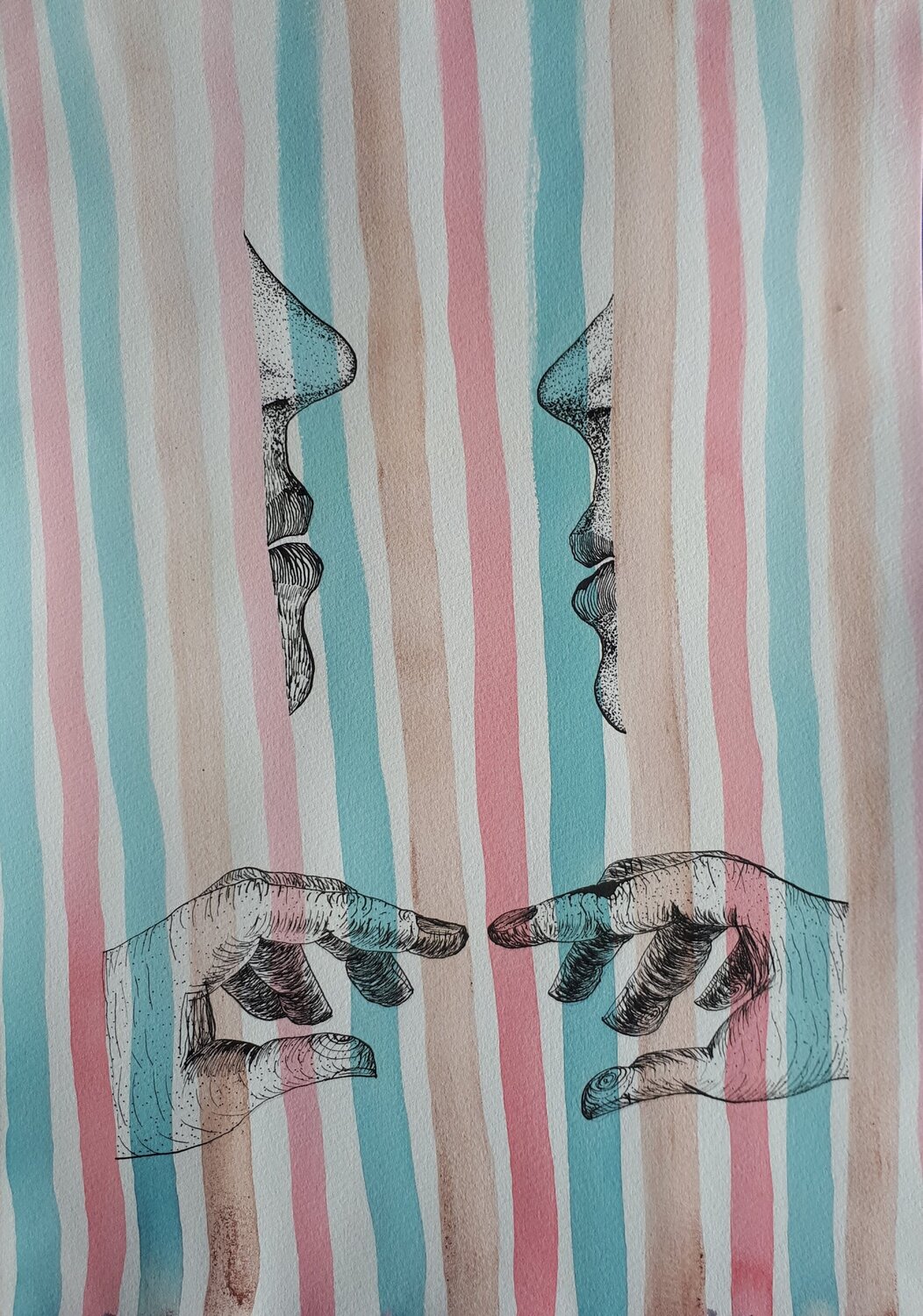 Longing Audra Brazauskaite Original painting for sale
