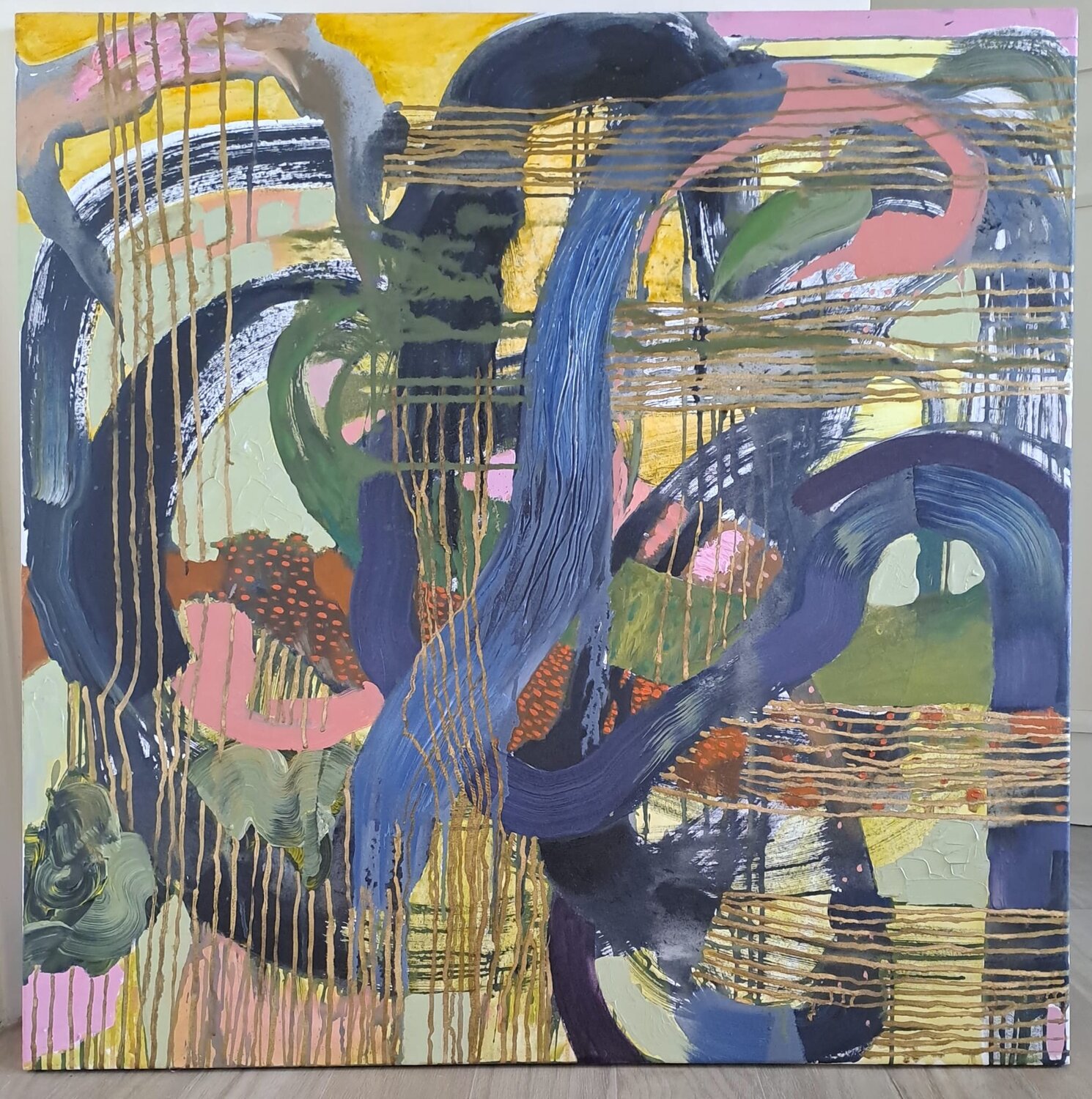Body language Audra Brazauskaite Original painting for sale