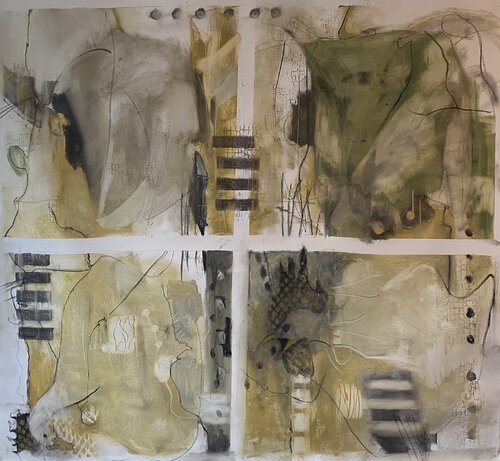 4 In 1 by Vreni Knott, Painting for Sale on Select