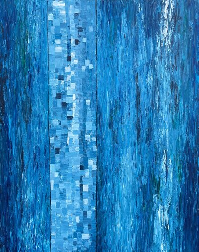 BETWEEN THE SEAS by Vesna Jogan, Painting for Sale on Select