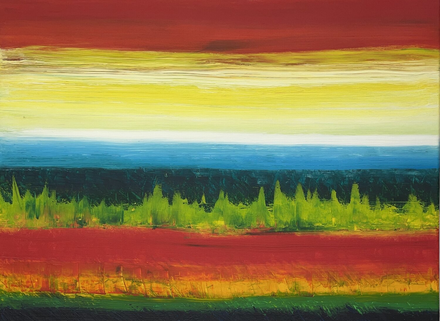 SOUNDS OF LIFE Vesna Jogan Original painting for sale