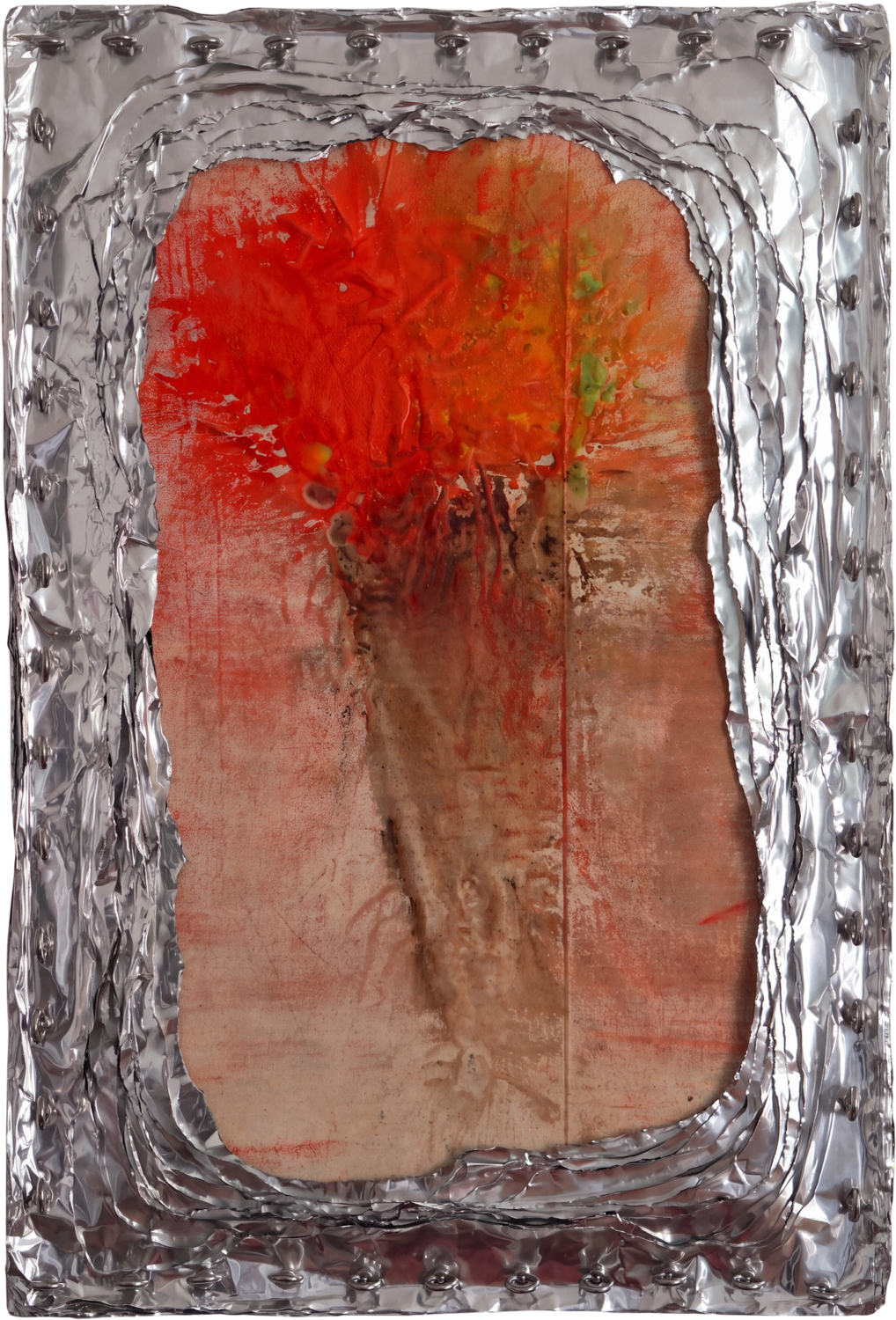 Revealed. The Red. Christoph Robausch Original painting for sale