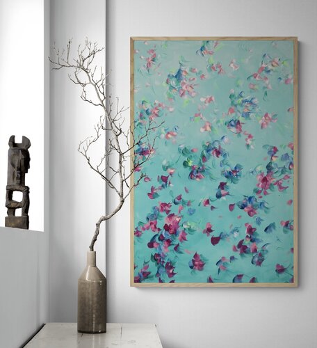 Petal Echoes by Katherine Spiller, Painting for Sale on Select