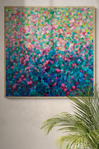 In the glow of the garden by Katherine Spiller, Painting for Sale on Select