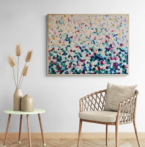 Sun Between Blooms by Katherine Spiller, Painting for Sale on Select