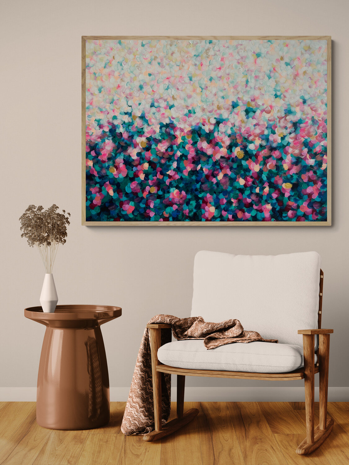 Among a field of light Katherine Spiller Original painting for sale