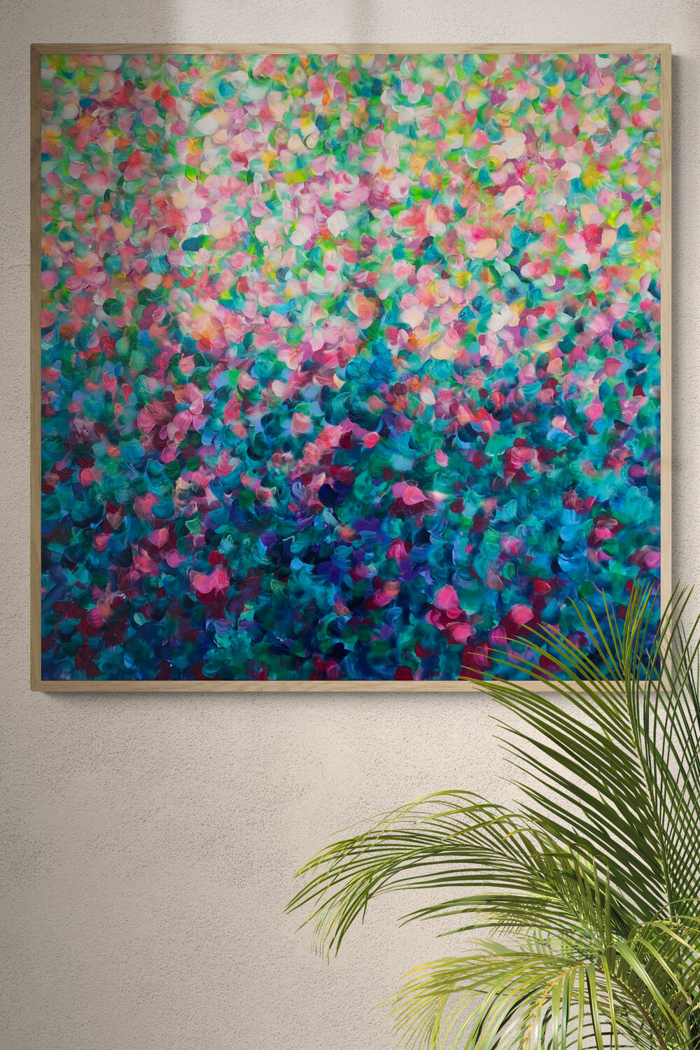 In the glow of the garden Katherine Spiller Original painting for sale