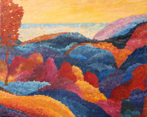 Provence by J-Claude Bernard, Painting for Sale on Select