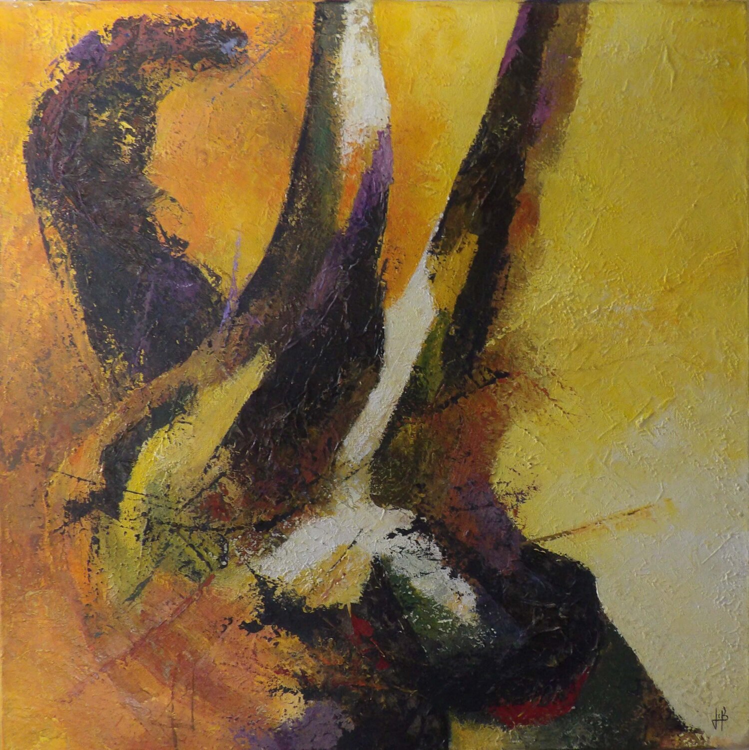 Enthousiaste J-Claude Bernard Original painting for sale