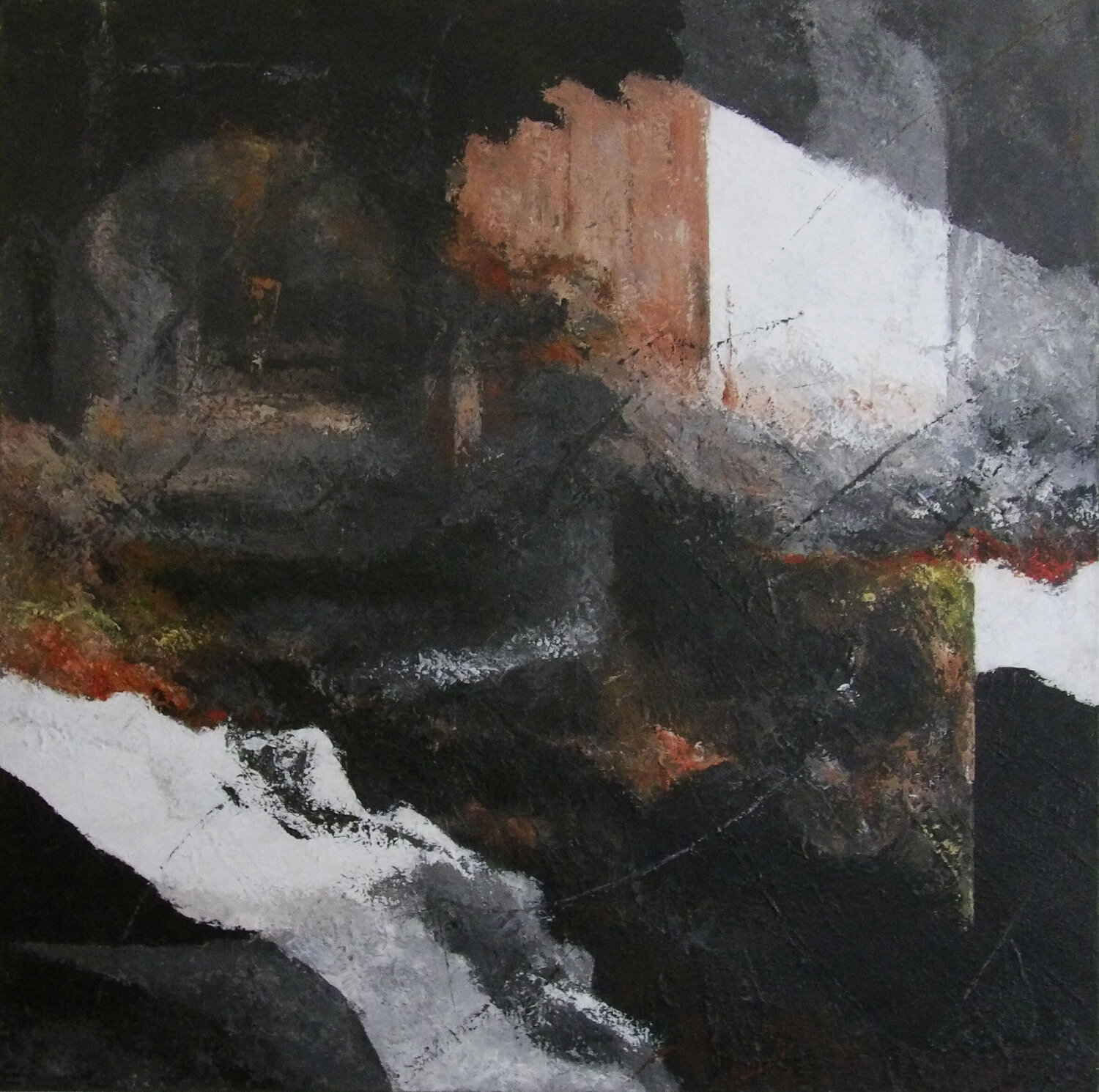 La nuit fatale J-Claude Bernard Original painting for sale