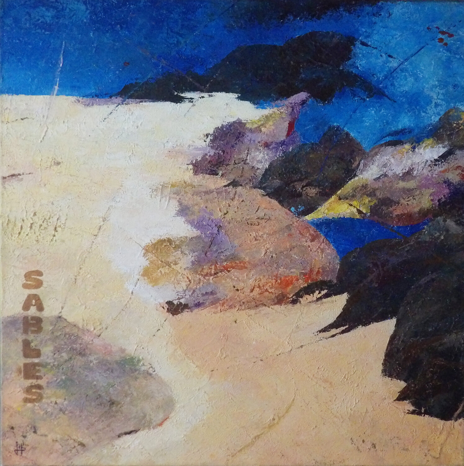 sables J-Claude Bernard Original painting for sale