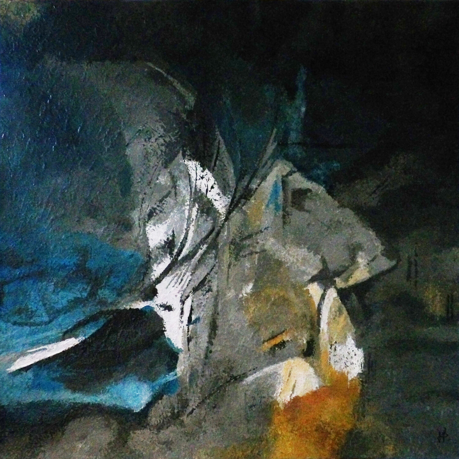 Face au vent J-Claude Bernard Original painting for sale