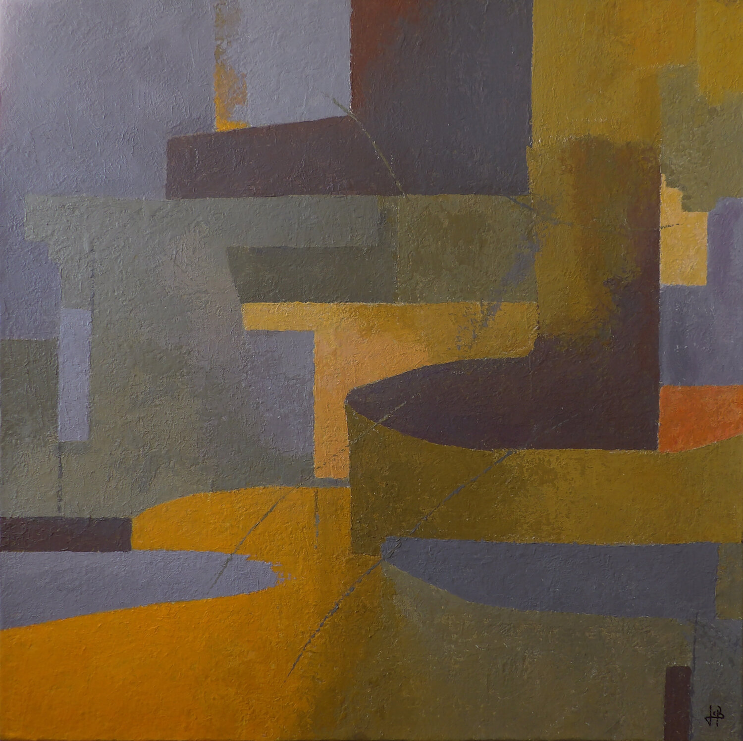 Les fenêtres n° 55 J-Claude Bernard Original painting for sale