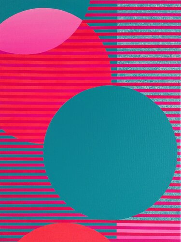 Focus on the circle 3 by Wio Karstens, Painting for Sale on Select