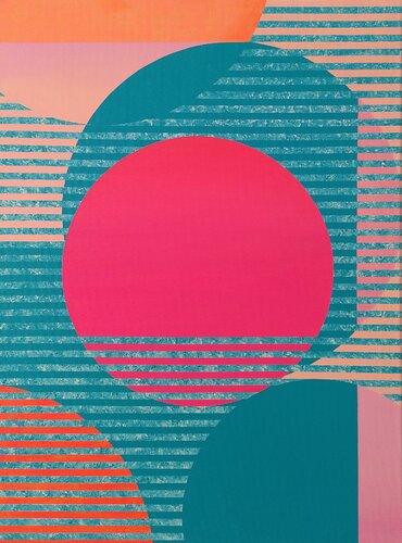 Focus on the circle 4 by Wio Karstens, Painting for Sale on Select