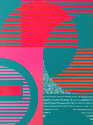 Focus on the circle 6 by Wio Karstens, Painting for Sale on Select