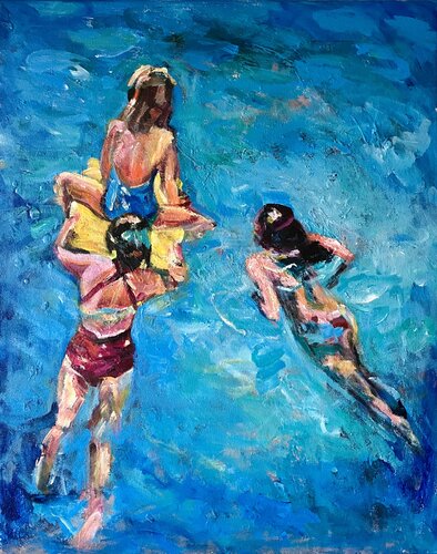 SUMMER PLEASURE by Elisabetta Schlegel, Painting for Sale on Select