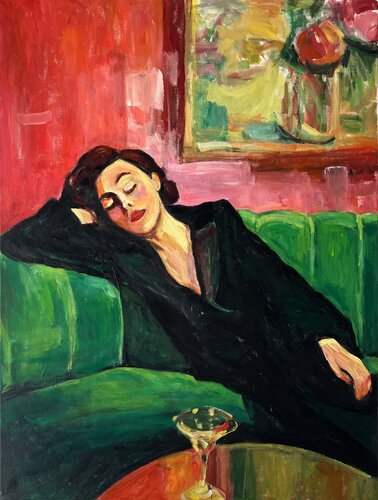 DOLCEFARNIENTE by Elisabetta Schlegel, Painting for Sale on Select