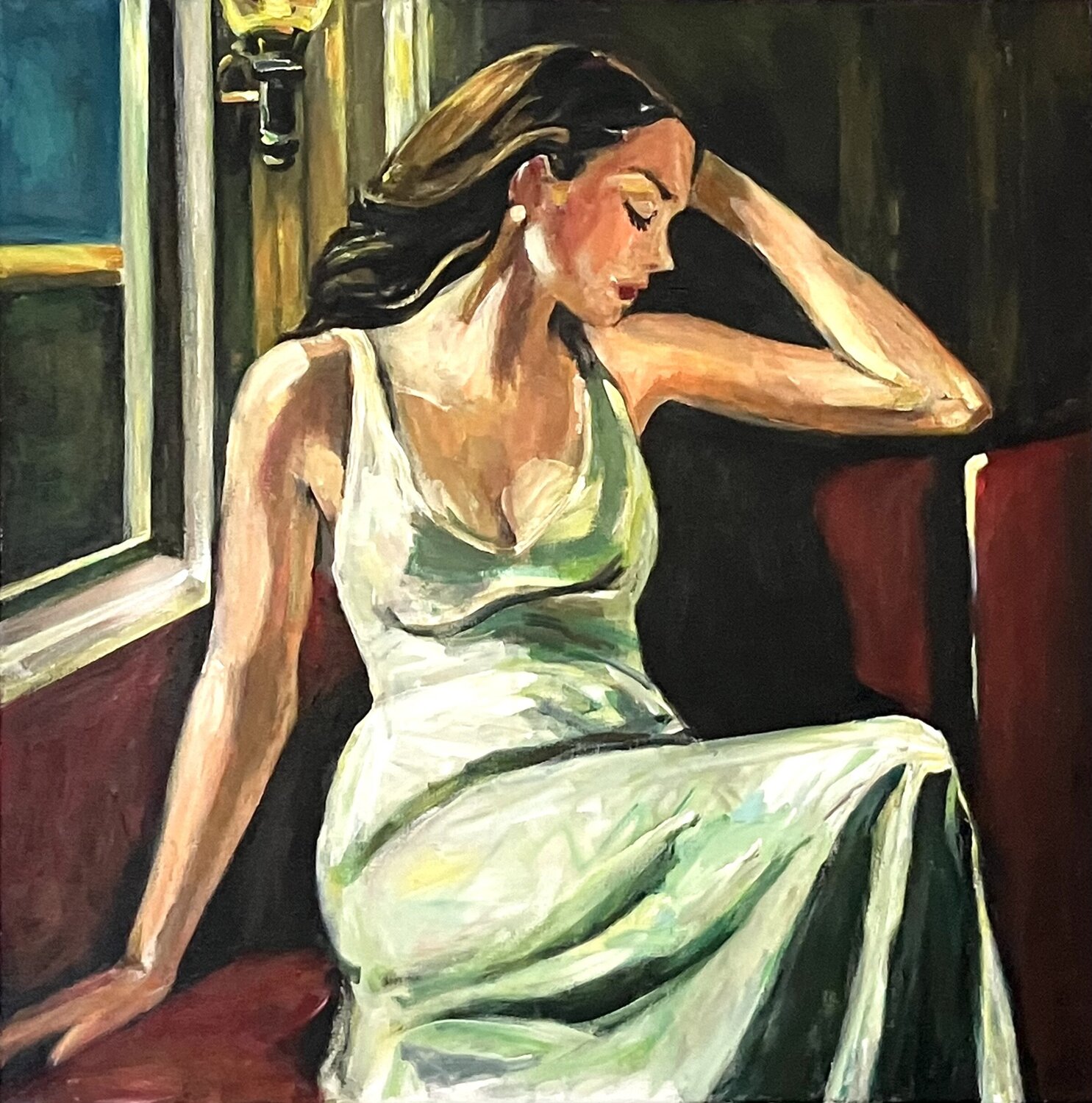 SILENT DREAMS Elisabetta Schlegel Original painting for sale