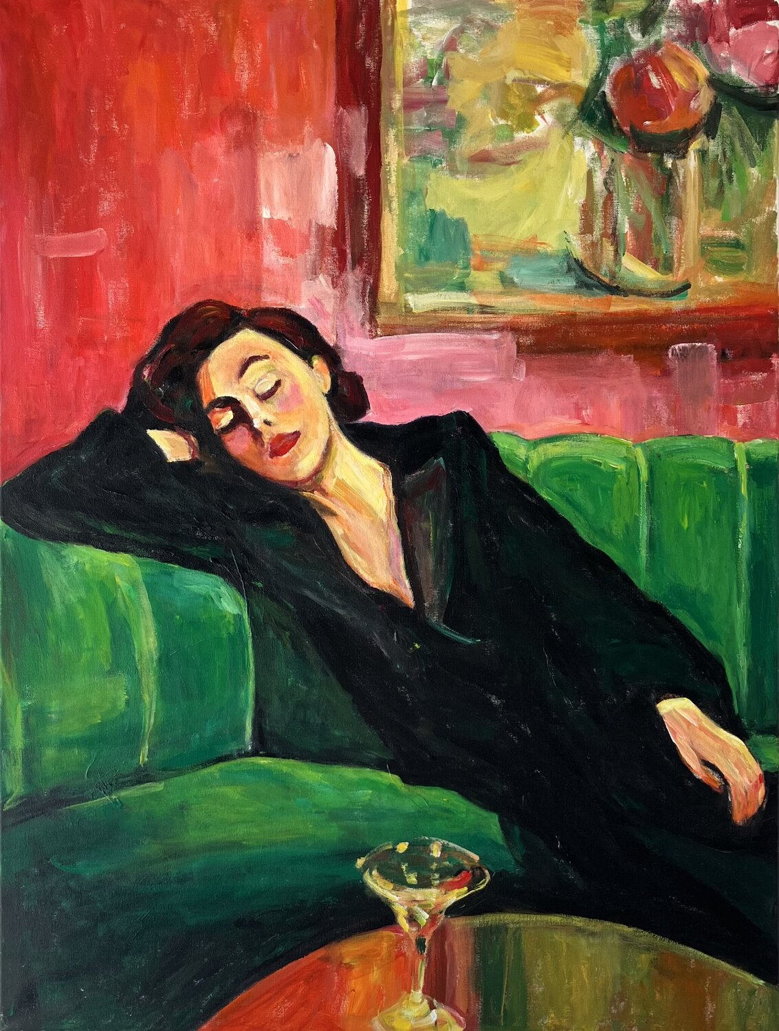 DOLCEFARNIENTE Elisabetta Schlegel Original painting for sale