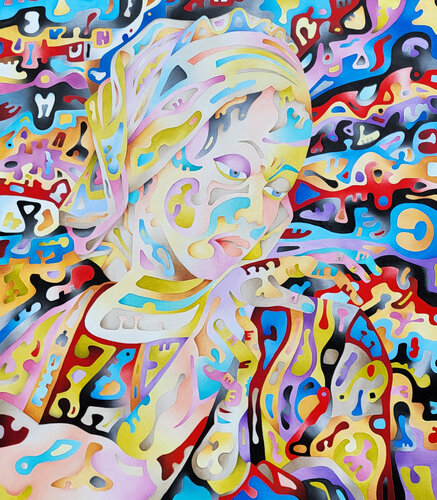 Miserere by Massimo Rubbi, Painting for Sale on Select