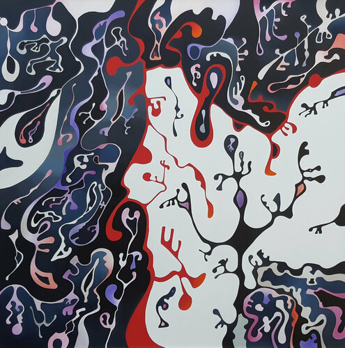 Improvvisazione N.6 by Massimo Rubbi, Painting for Sale on Select