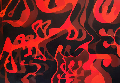 Secondo Contrappunto by Massimo Rubbi, Painting for Sale on Select