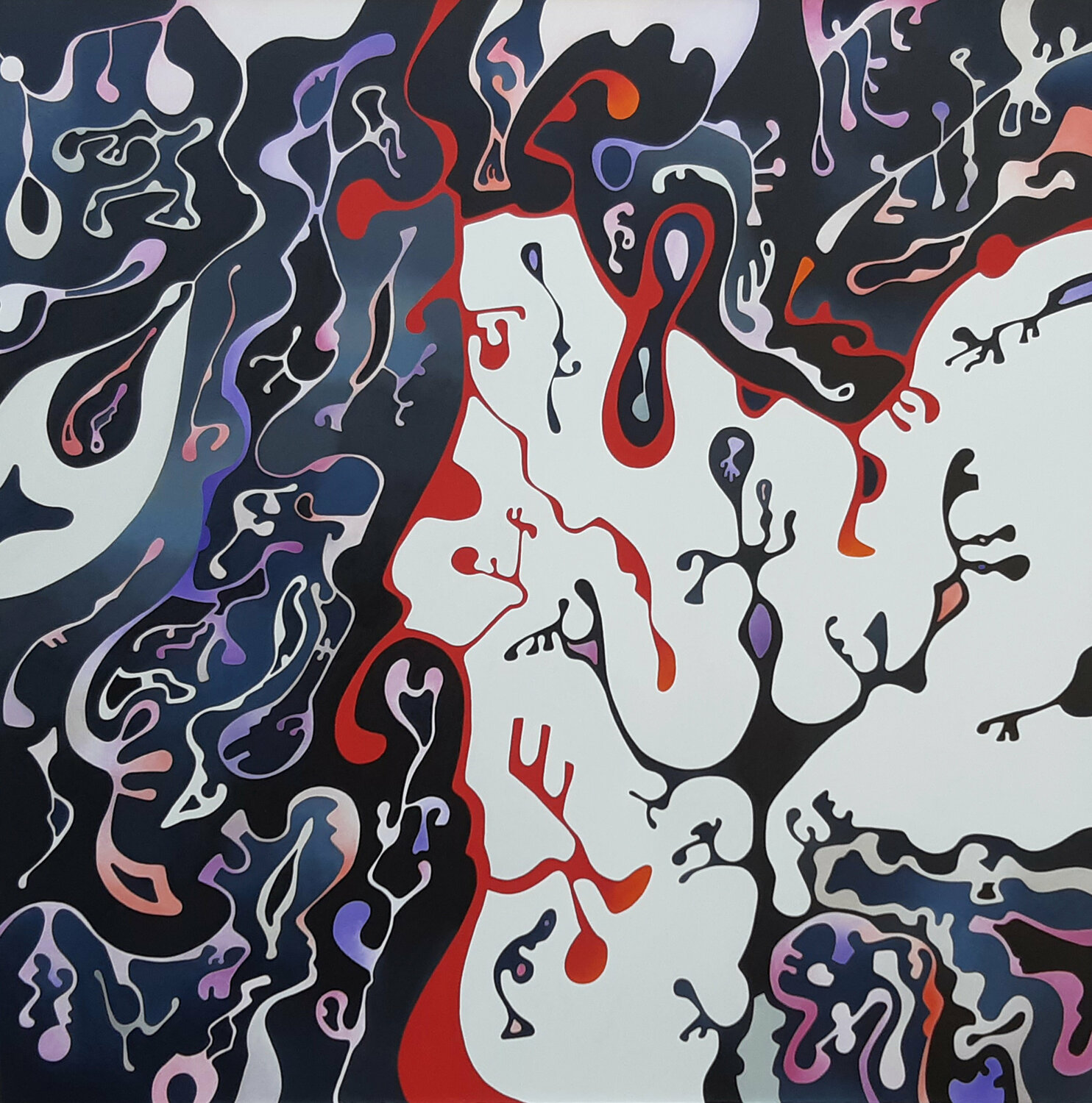 Improvvisazione N.6 Massimo Rubbi Original painting for sale