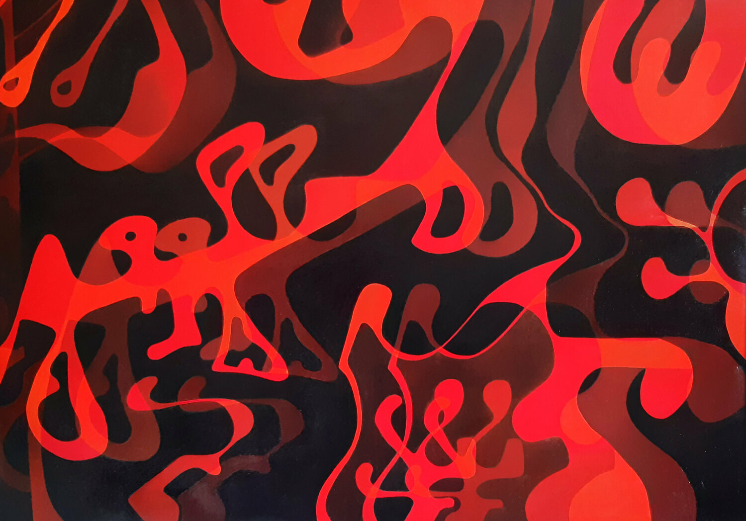 Secondo Contrappunto Massimo Rubbi Original painting for sale