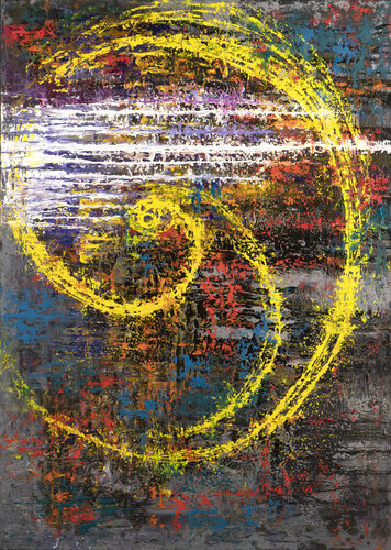 Genesis – The Mystery of the Holy Trinity by Predună Cristinel, Painting for Sale on Select