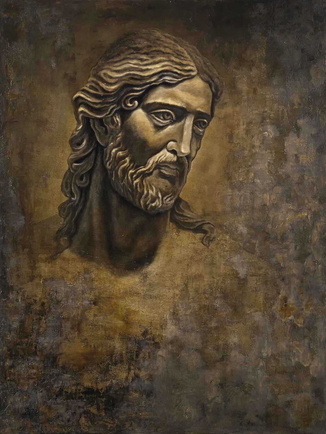 Ecce Homo Predună Cristinel Original painting for sale
