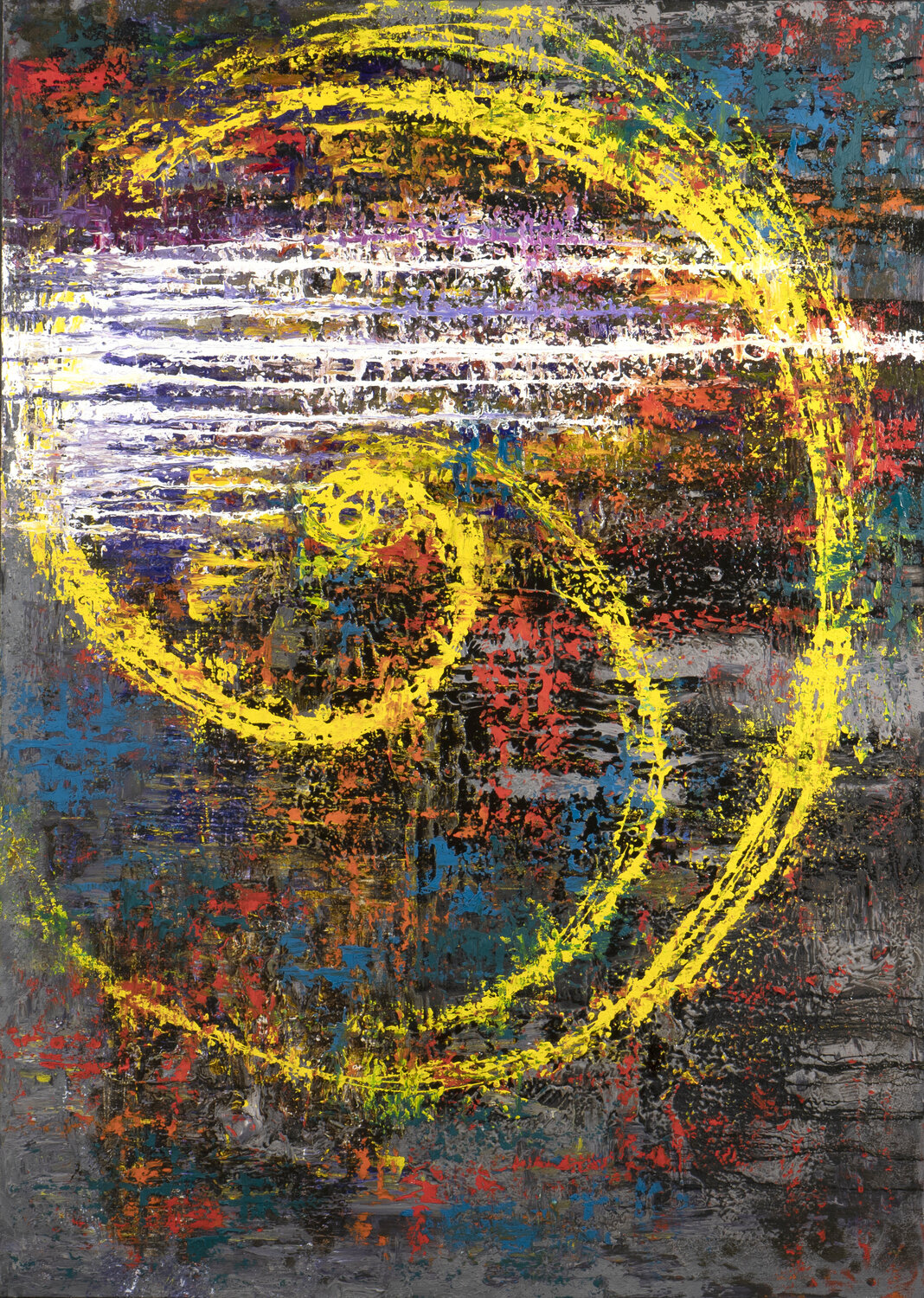 Genesis – The Mystery of the Holy Trinity Predună Cristinel Original painting for sale