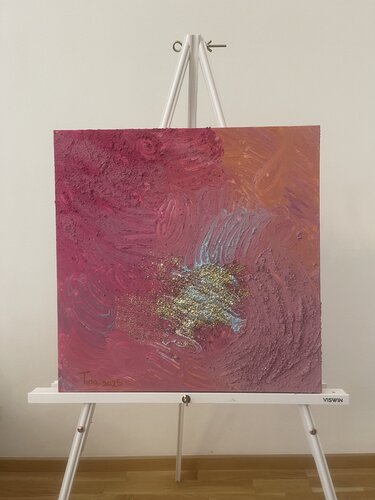 „Rosa Flash“ by Christina Sachsen-Coburg und Gotha, Painting for Sale on Select