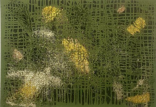 „moment vert“ by Christina Sachsen-Coburg und Gotha, Painting for Sale on Select