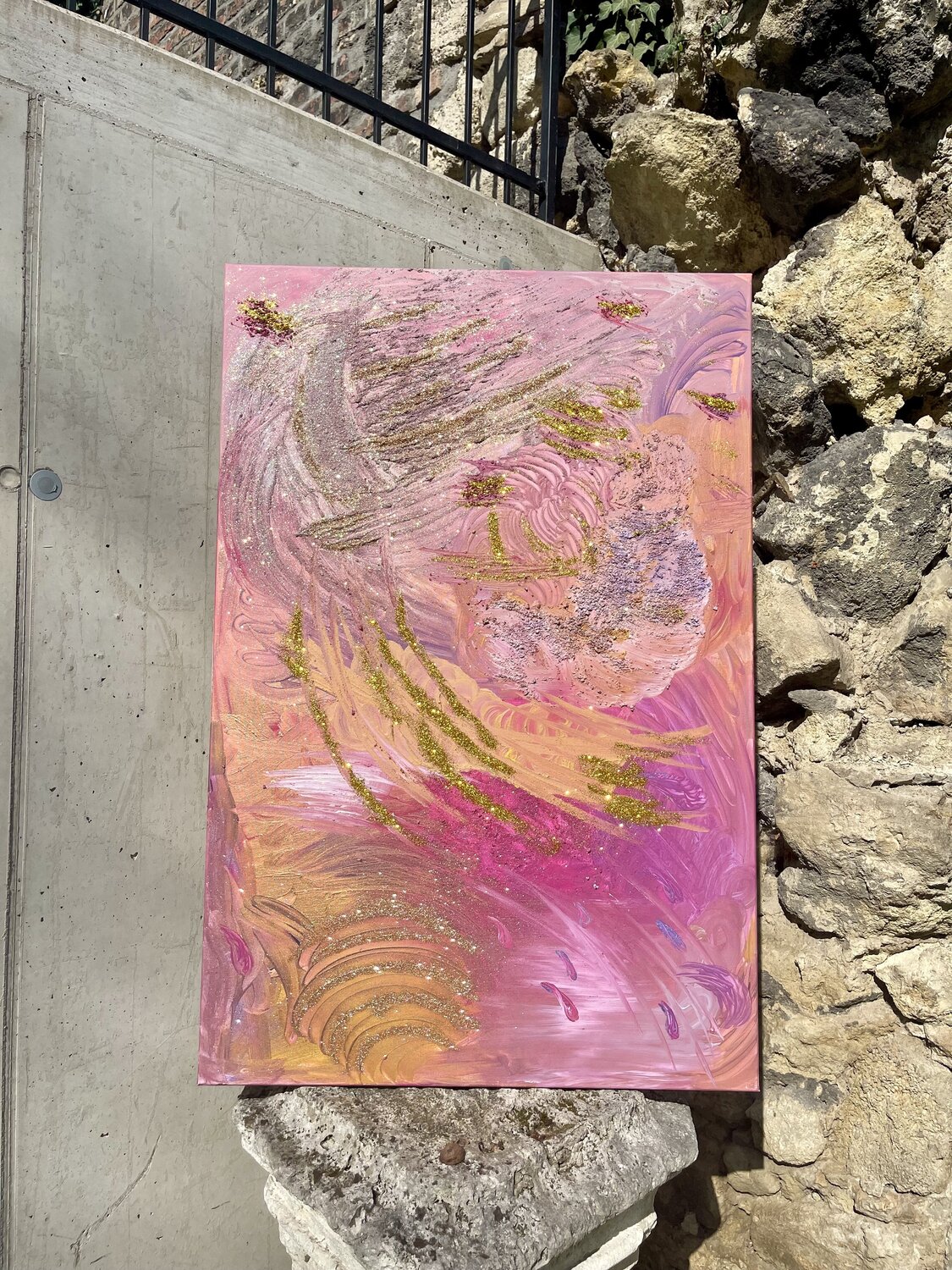 L‘ amour Rose Christina Sachsen-Coburg und Gotha Original painting for sale