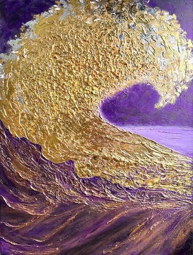 Celestial Wave by Joyce Tan, Painting for Sale on Select