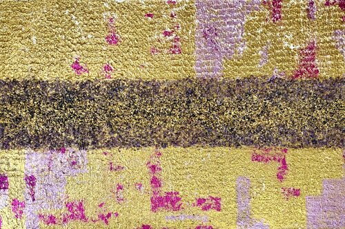 Amethyst Shards in Gold Shimmer by Joyce Tan, Painting for Sale on Select