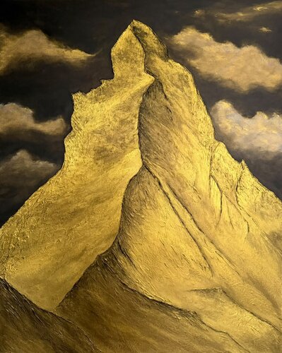 Matterhorn Luminescent by Joyce Tan, Painting for Sale on Select