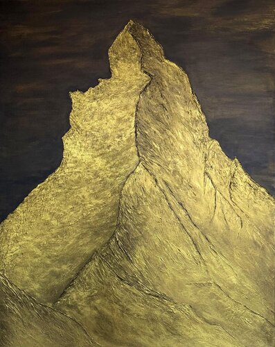 Matterhorn Luminescent by Joyce Tan, Painting for Sale on Select