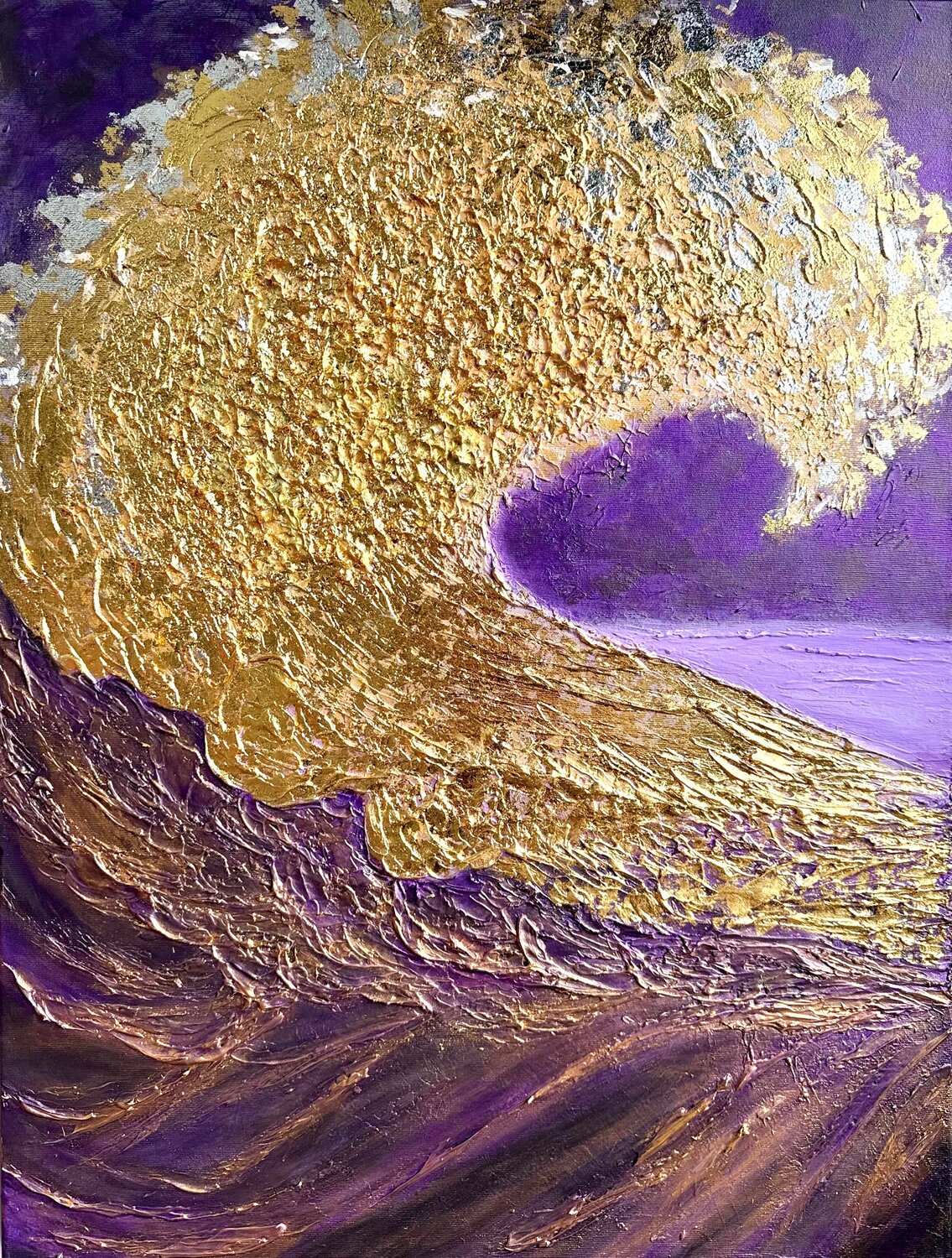 Celestial Wave Joyce Tan Original painting for sale