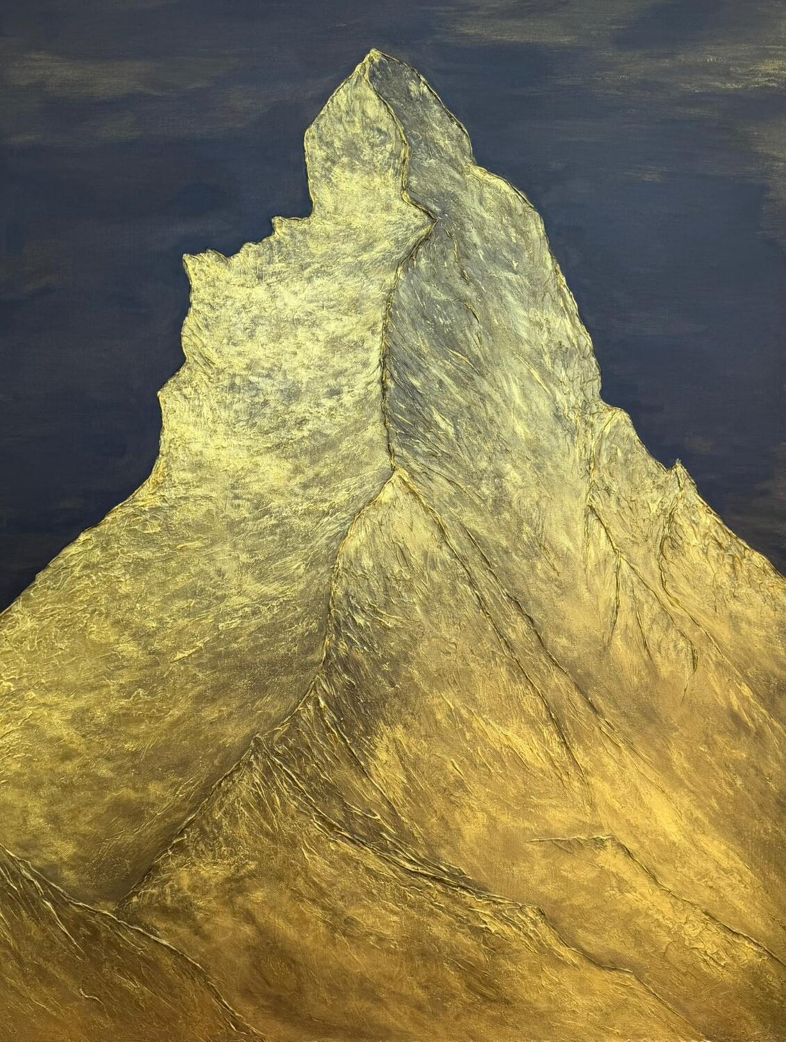 Matterhorn Luminescent Joyce Tan Original painting for sale