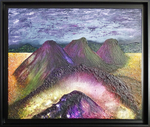 Volcano 2 by Doreen Gehrke, Painting for Sale on Select