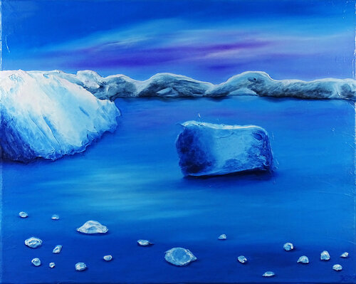 Arctic 3 by Doreen Gehrke, Painting for Sale on Select