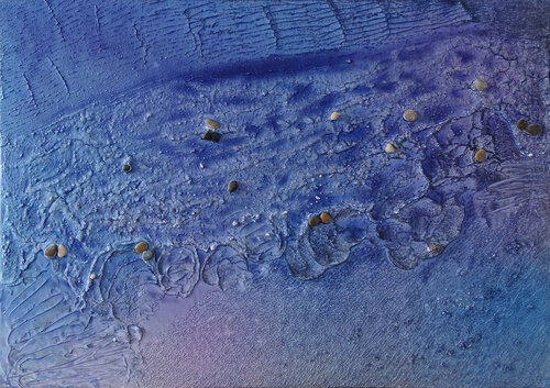 Ocean` s Secrets 1 by Doreen Gehrke, Painting for Sale on Select