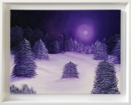 Purple Forest by Doreen Gehrke, Painting for Sale on Select