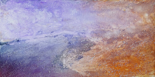 Ember & Amethyst by Doreen Gehrke, Painting for Sale on Select