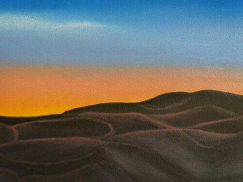 Desert at Dawn by Doreen Gehrke, Painting for Sale on Select