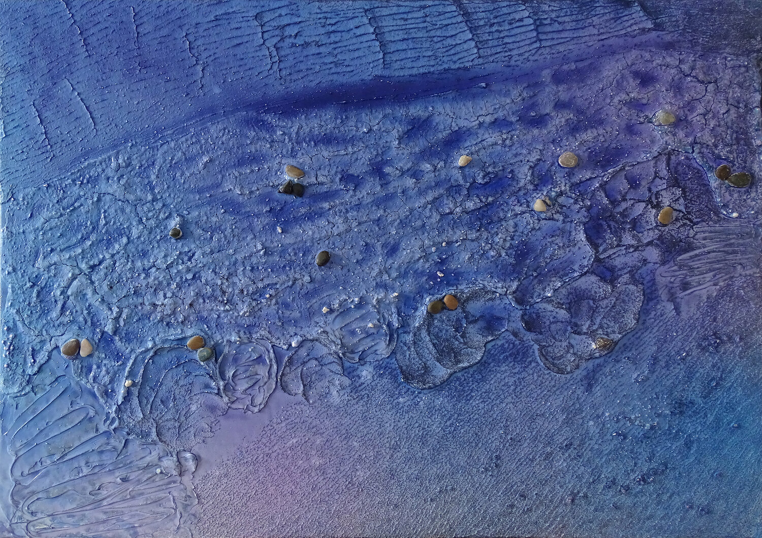 Ocean` s Secrets 1 Doreen Gehrke Original painting for sale