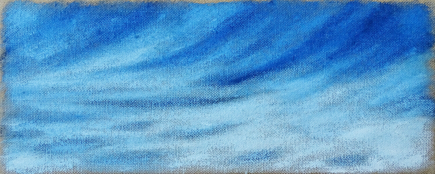 The Wave - Oil Study Doreen Gehrke Original painting for sale