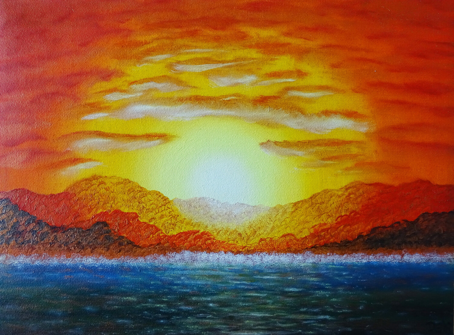 Copper Mountains Doreen Gehrke Original painting for sale